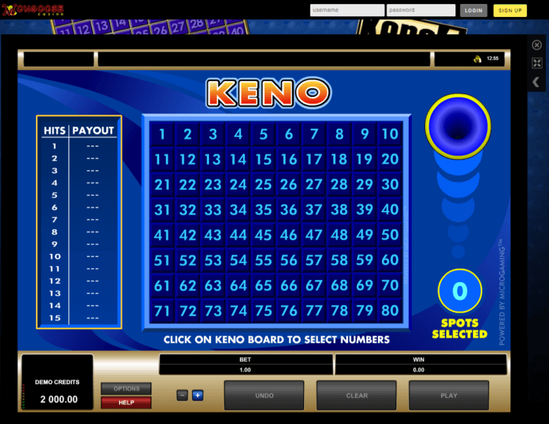 station casinos live keno